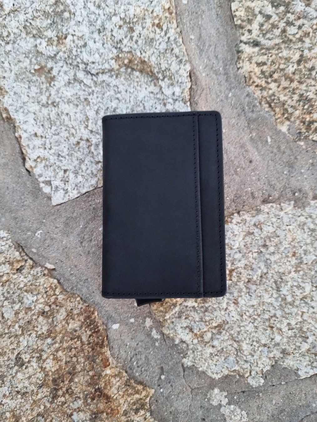 Portefeuilles: Slim Wallet Schwarz, mit Kartenhalter + Münz  | RFID Schutz – Neuf (Voir description) à Zürich par Simfy-Wallets 2