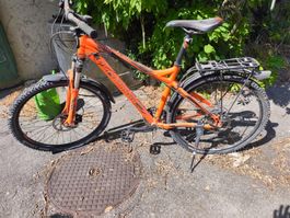 Mountainbike Bergamont Orange gut erhalten