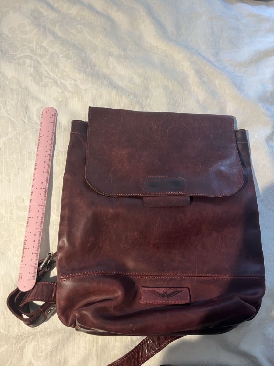 Rucksäcke: Damen Rucksack aus Leder  – Gebraucht aus Basel von hal_s2bt