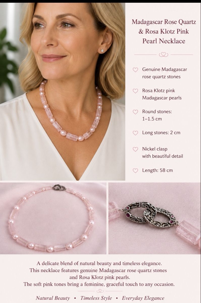 Autres bijoux: Rose Quartz – Neuf (Voir description) à Horgen par jgo_mxn5