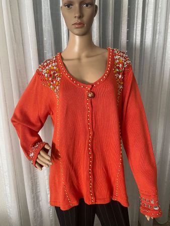Perfekter Auftritt - tolle STORYBOOK-Strickjacke, L