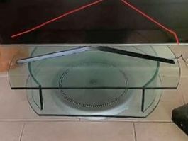 Designer TV Möbel aus Glas im Topzustand. Sehr hochwertig Ne