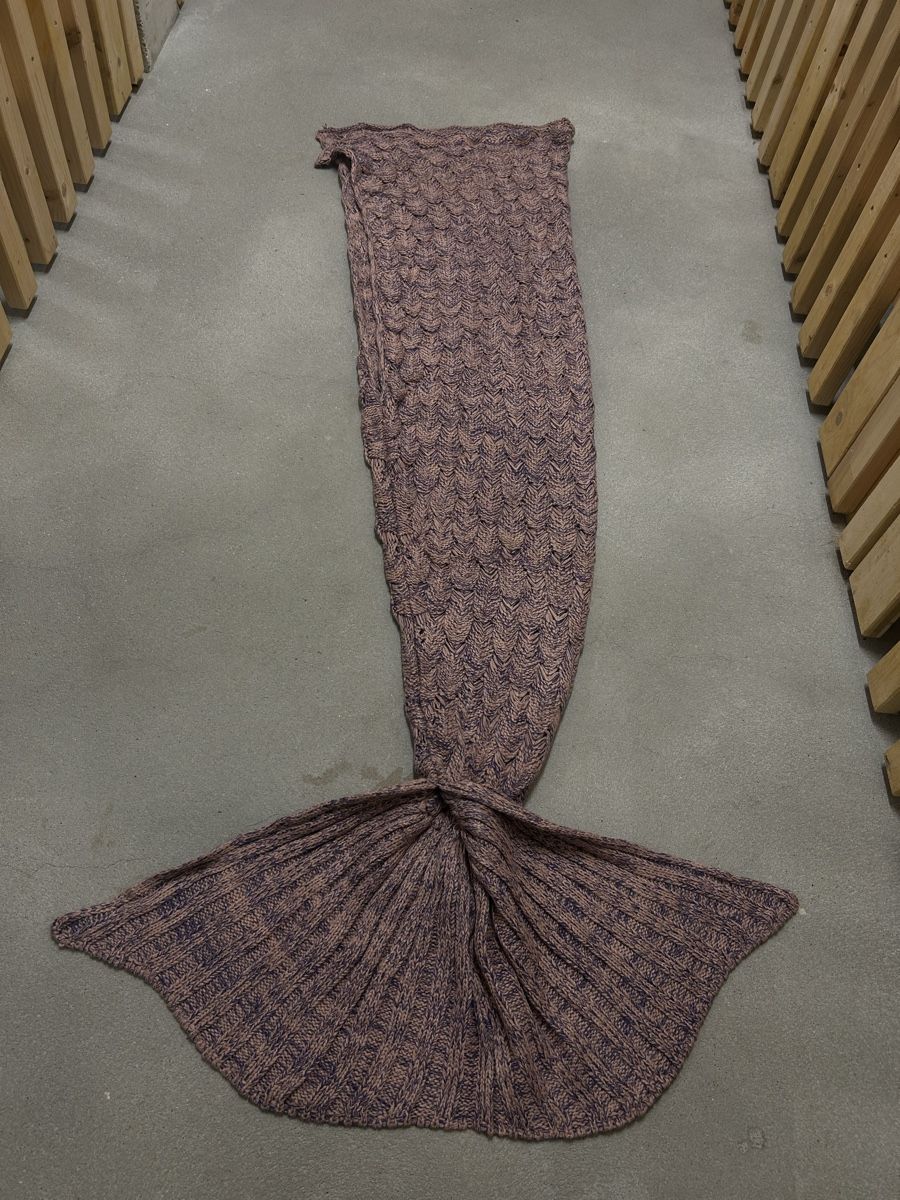 Decken: Cozy Knitted Mermaid Blanket – Neu (gemäss Beschreibung) aus Belp von jan_6yvx