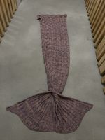 Cozy Knitted Mermaid Blanket