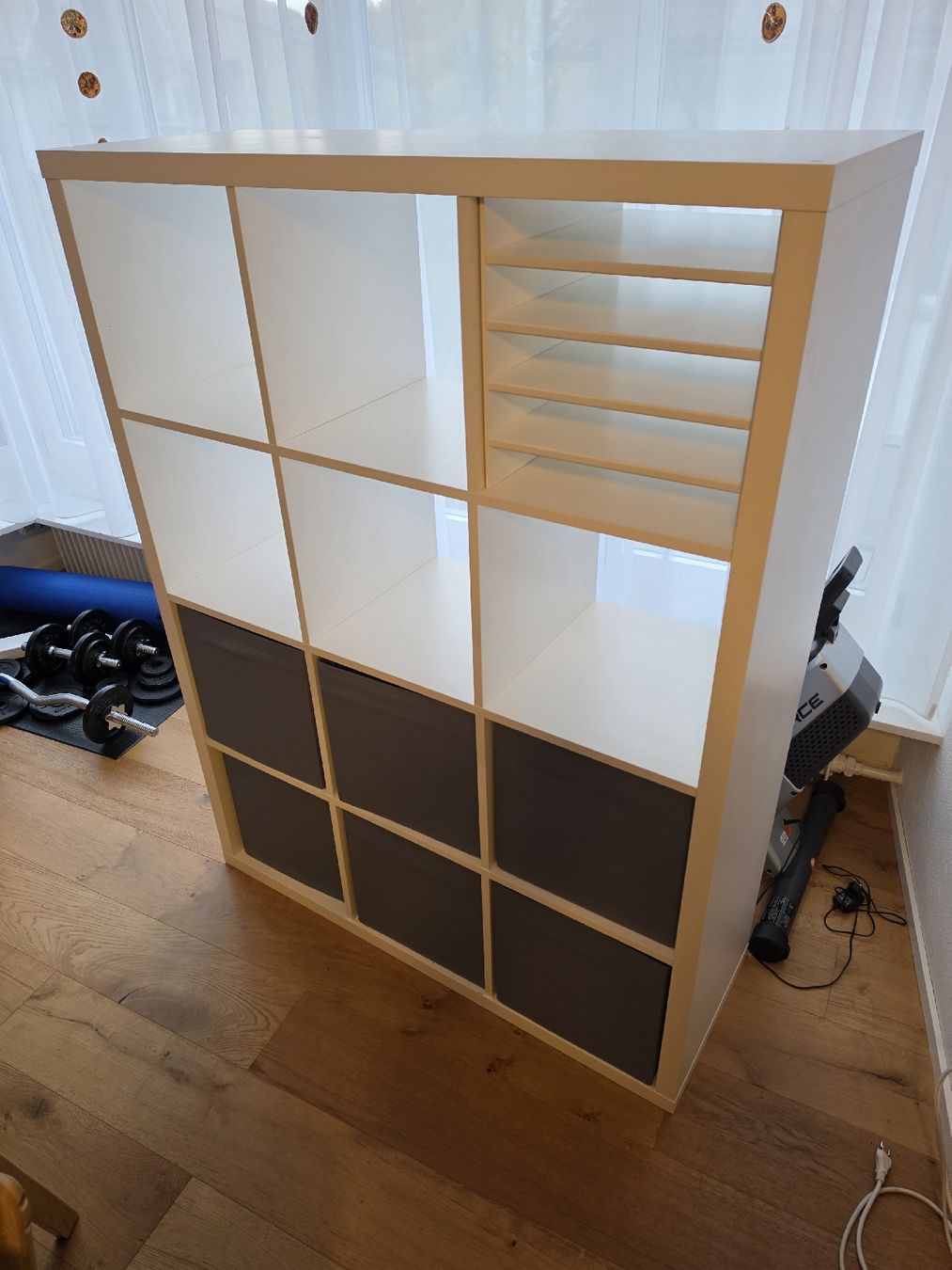 Regale: IKEA Kallax Shelf White with Inserts and Boxes – Gebraucht aus Zürich von jan_ql8y 5