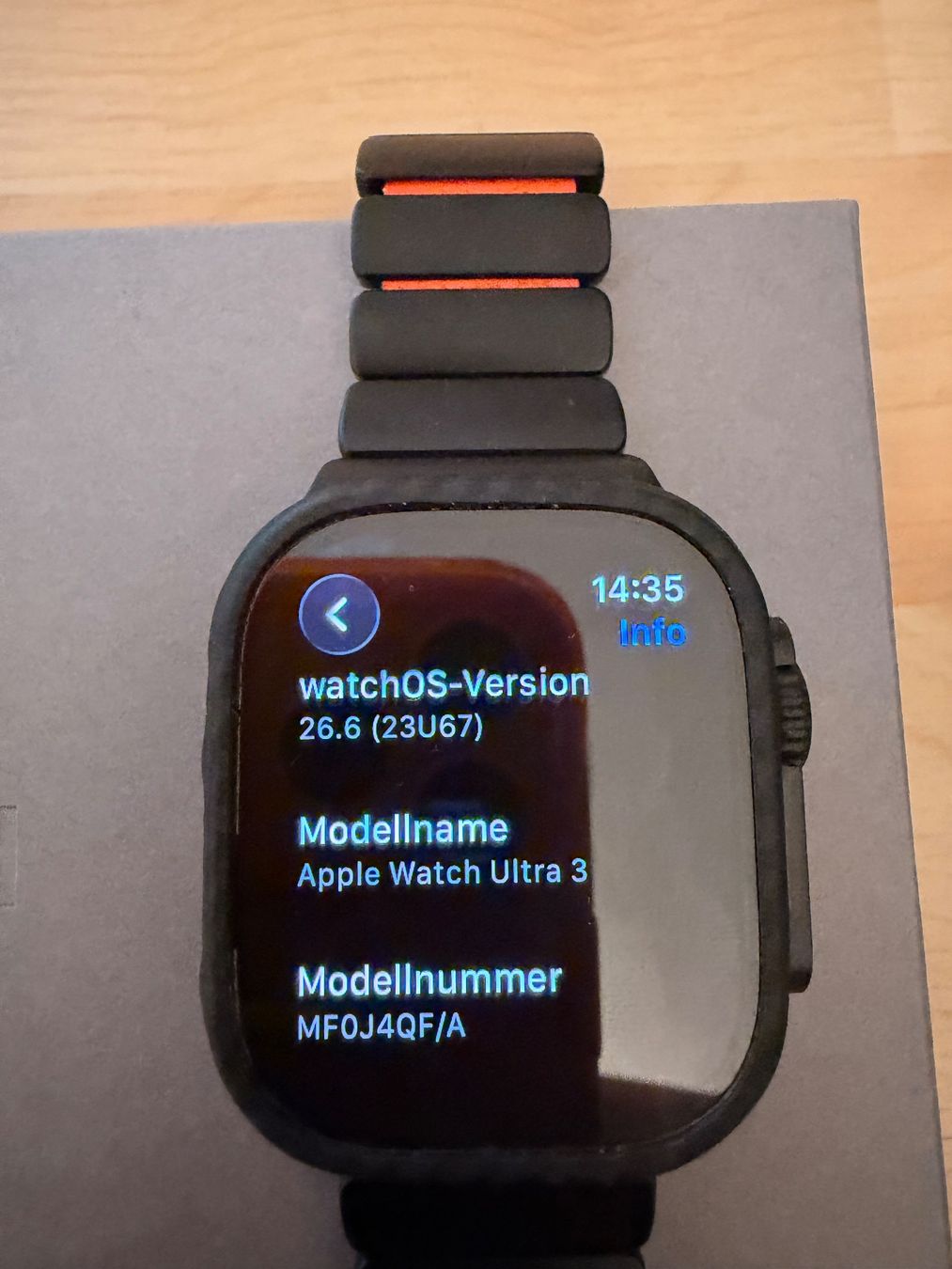 Apple Smartwatch: Apple Watch Ultra 3 Titan Bundle – Usato da Schinznach Dorf venduto da CrazyRabbit90 7