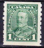 Canada - Rare timbre 1 cent Roi George V - 1935 NEUF (Neu (gemäss ...