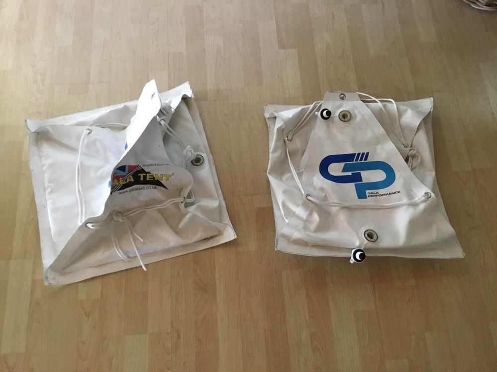 PVC Poolabdeckungsgewichte 6 Stück - Wassersäcke Für Oberirdische Pools 30x25cm