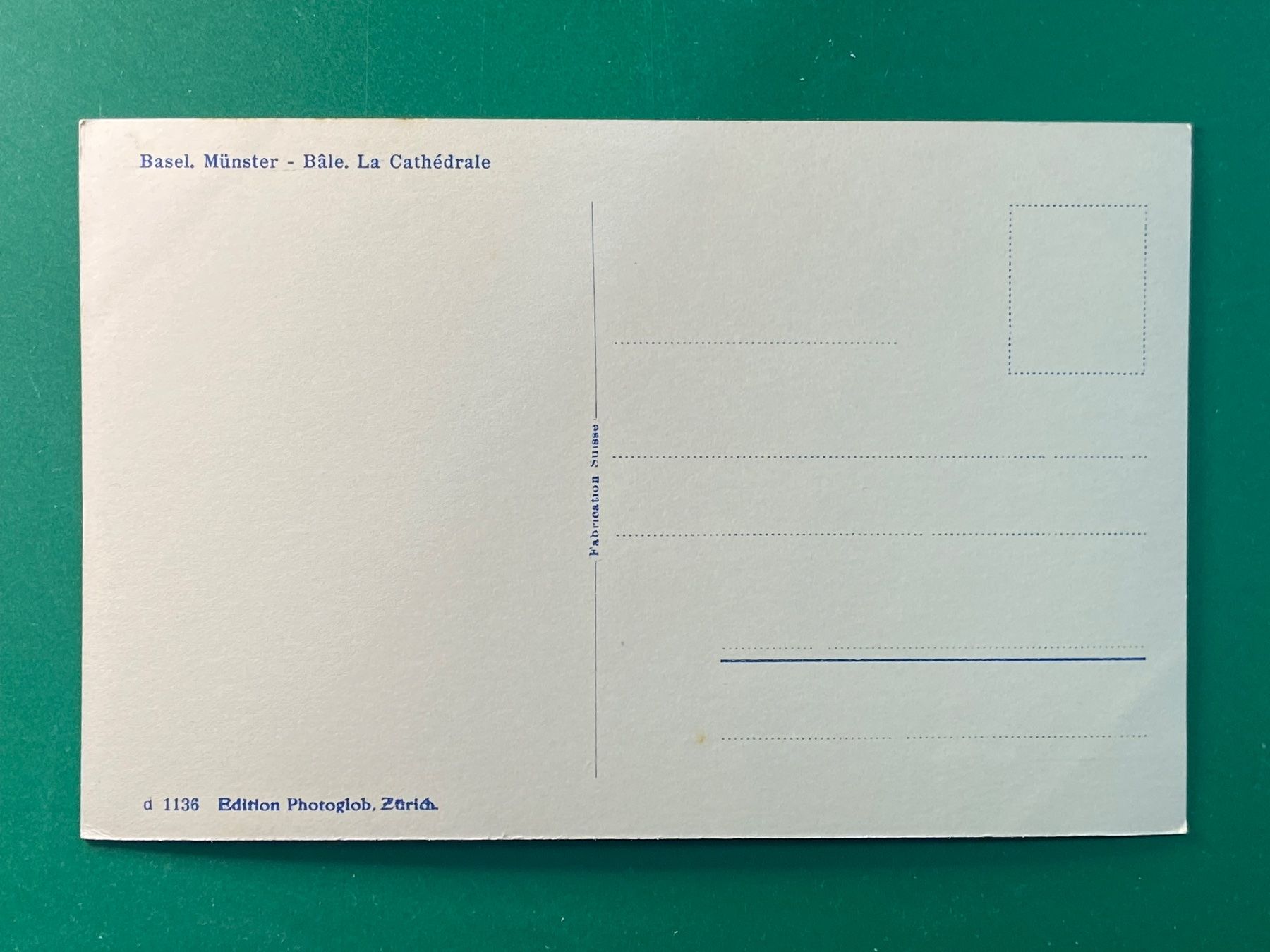 Cartoline postali: Basel, Münster - Innenansicht – Usato da Steg VS venduto da _vinci_ 1
