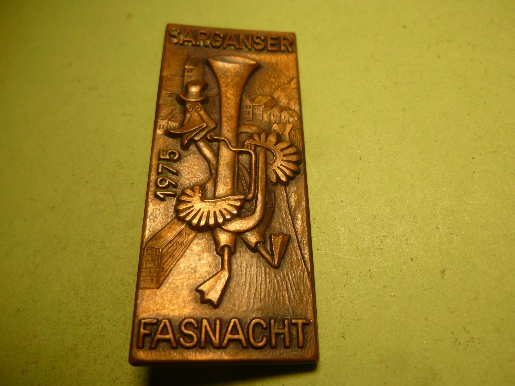 Placchette & Badge: SARGANS 1975 BRONZE – Usato da Ried (Muotathal) venduto da Mandarin02