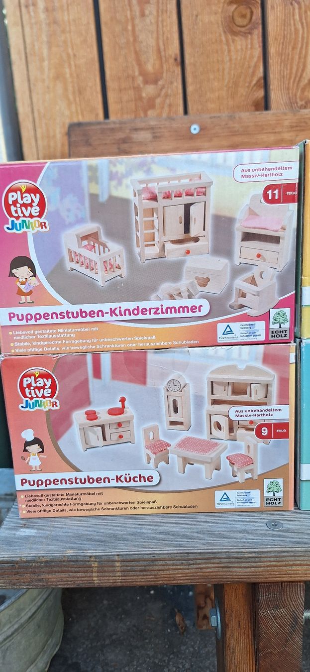 Puppenhäuser & -möbel: Puppenstuben Möbel von Playtive 6 Sets – Neu und originalverpackt aus Grabs von tschanny 1