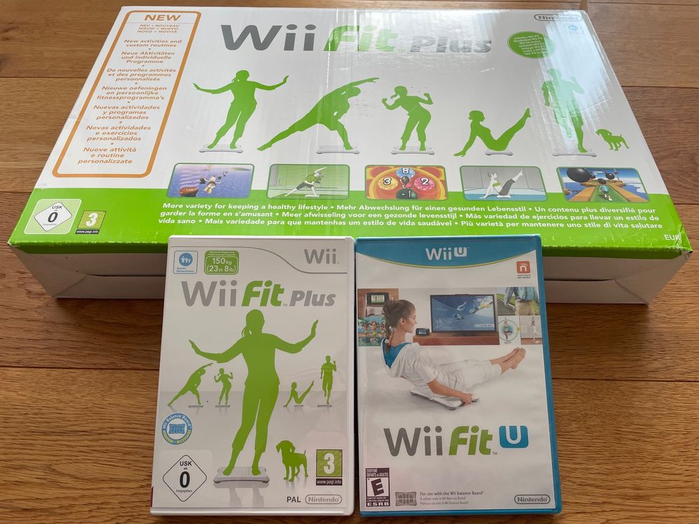 NINTENDO Wii Balance Board inkl. Spiele Fit & Fit plus Kaufen auf