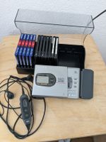 Sony MD Walkman MZ-R35 Set, Box & 12 MiniDiscs