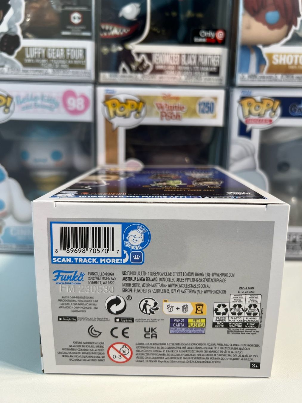 Funko Statuette: Funko POP! Animation Black Clover Yami – Nuovo e nell'imballaggio originale da Le Mouret venduto da perfectbijou 5