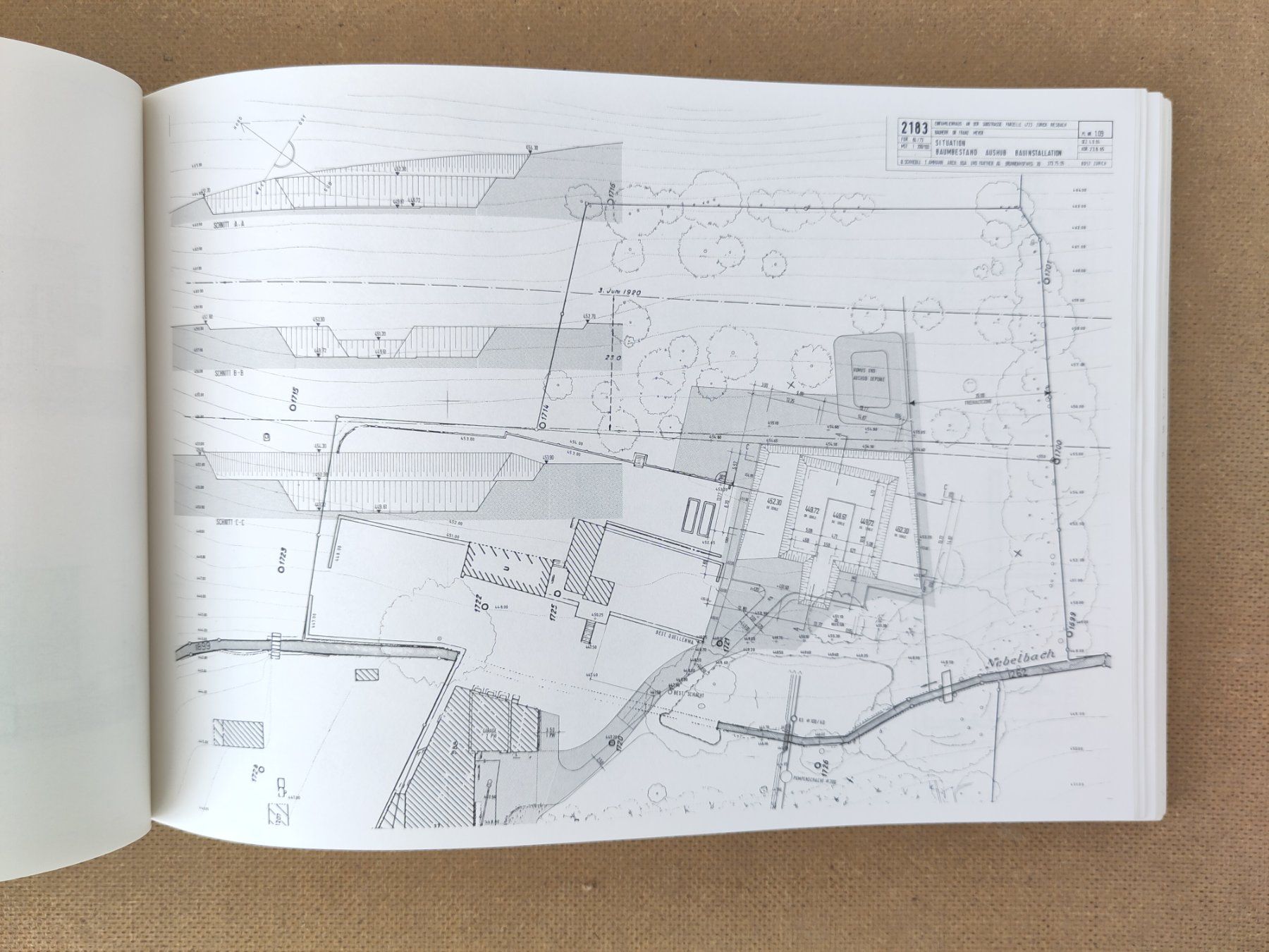 Libri: Architekten Schnebli & Ammann  VILLA MEYER Planbuch 1995 – Usato da Pfäffikon ZH venduto da rabali 3