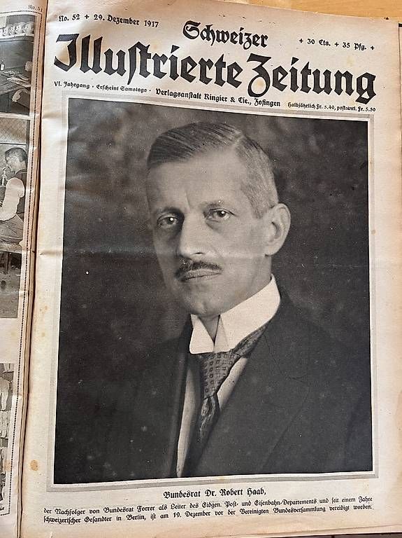 Riviste & Magazine: Schweizer Illustrierte Zeitung 1917 – Usato da Grenchen venduto da mammamia25 1