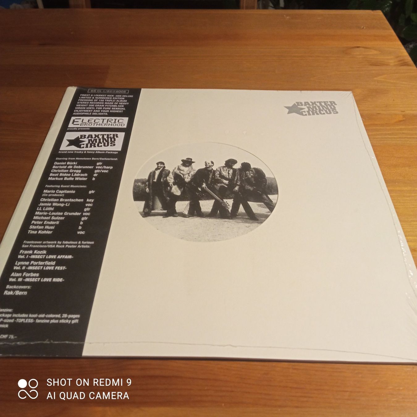 CD: Baxter Mind Circus 3 Cd  Vinyl Format , Nummer 94/250, Neu! – Nuovo e nell'imballaggio originale da Bern venduto da TotheMoonnn 5