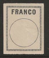 1911 : Franco Ausgabe Nr. 1 * KP 150.--