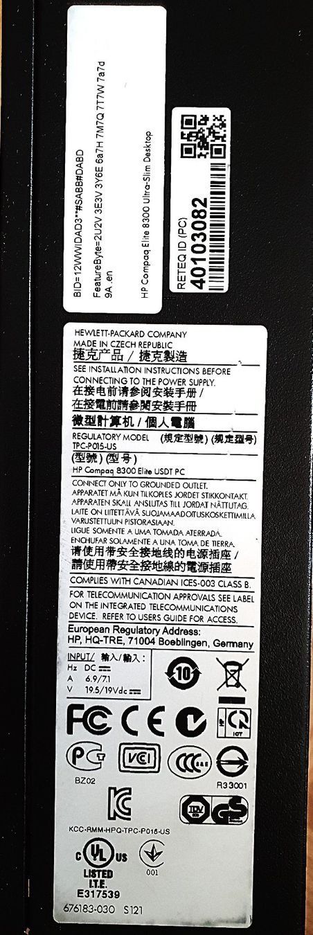 Hewlett Packard PC: HP Compaq Elite 8300 USDT - BOOSTÉ ! – Usato da Pully venduto da Winzy 2