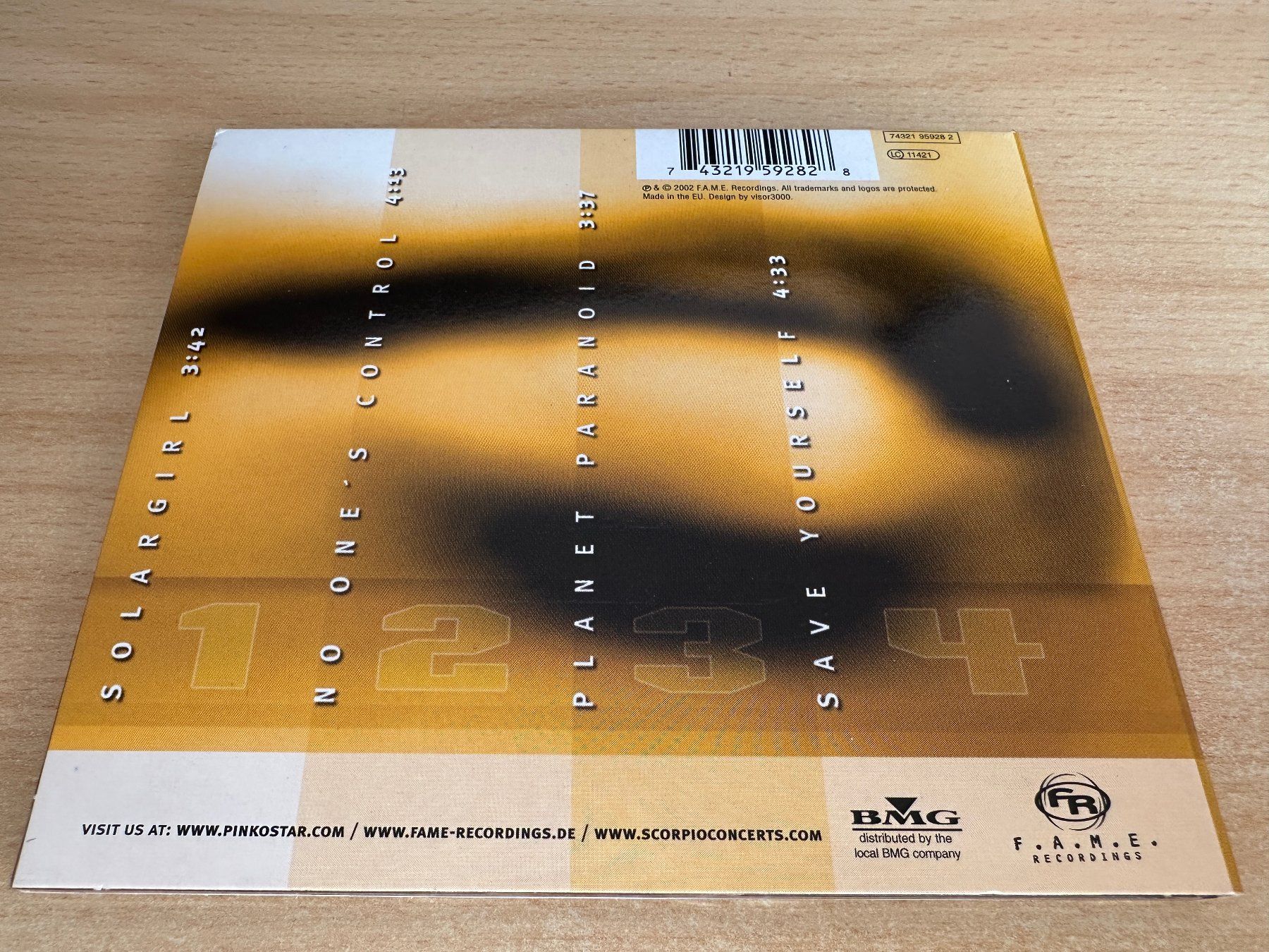 CD: Pinkostar – Solargirl – Usato da Rikon im Tösstal venduto da Alpenmutz 1