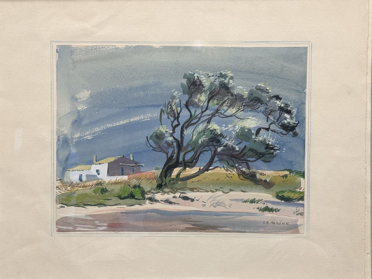 Dipinti: LEMOINE - AQUARELL - LANDSCHAFT – Usato da Solothurn venduto da NUVICO