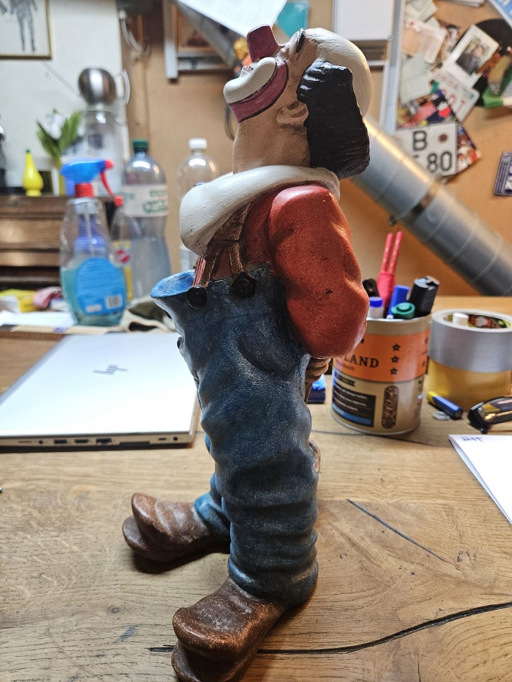 Figuren: Clown Figur mit Besen  (D1) – Gebraucht aus Rorschach von TimelessTrading 3