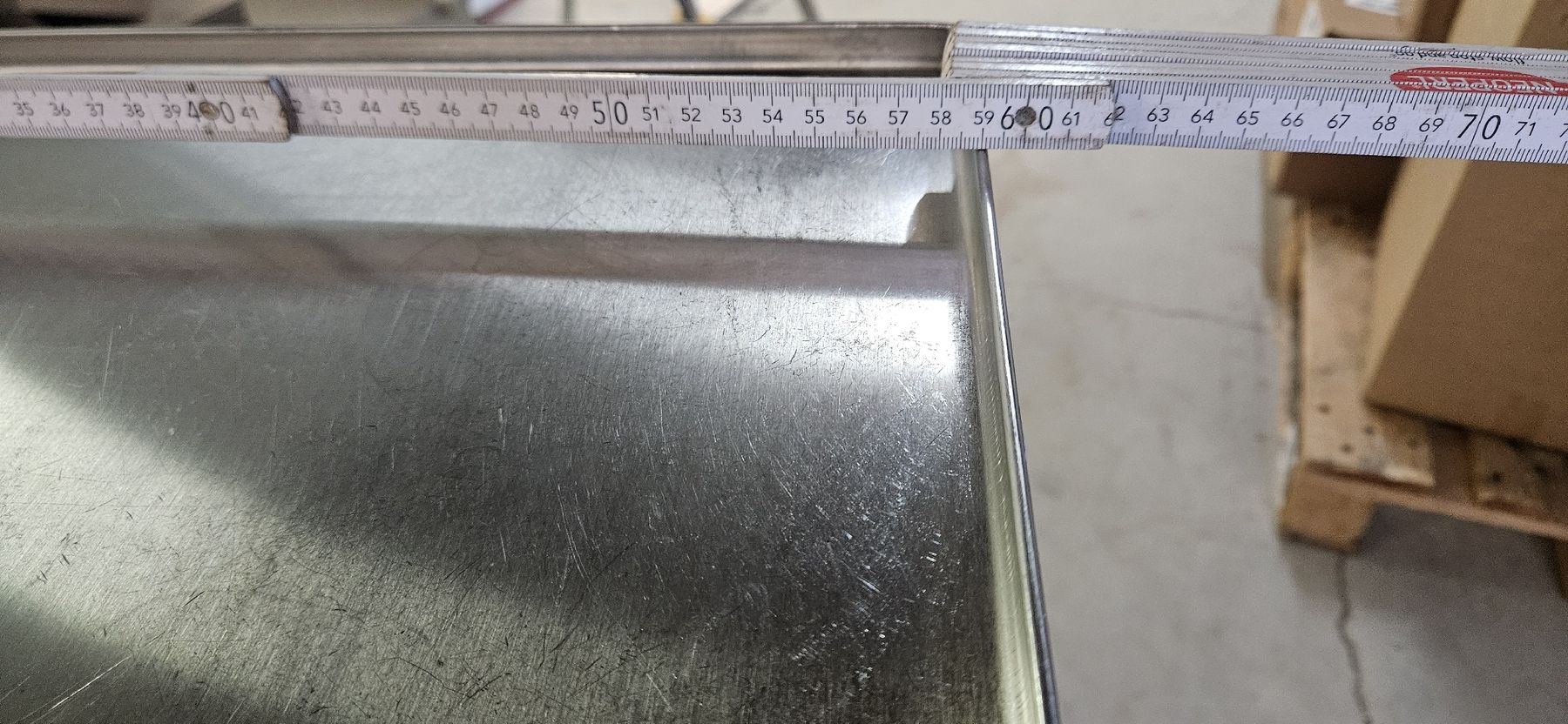 Scaffali: Metallkorb mit 5 Fächern (Edelstahl) – Usato da Horw venduto da phi_z2qn 2