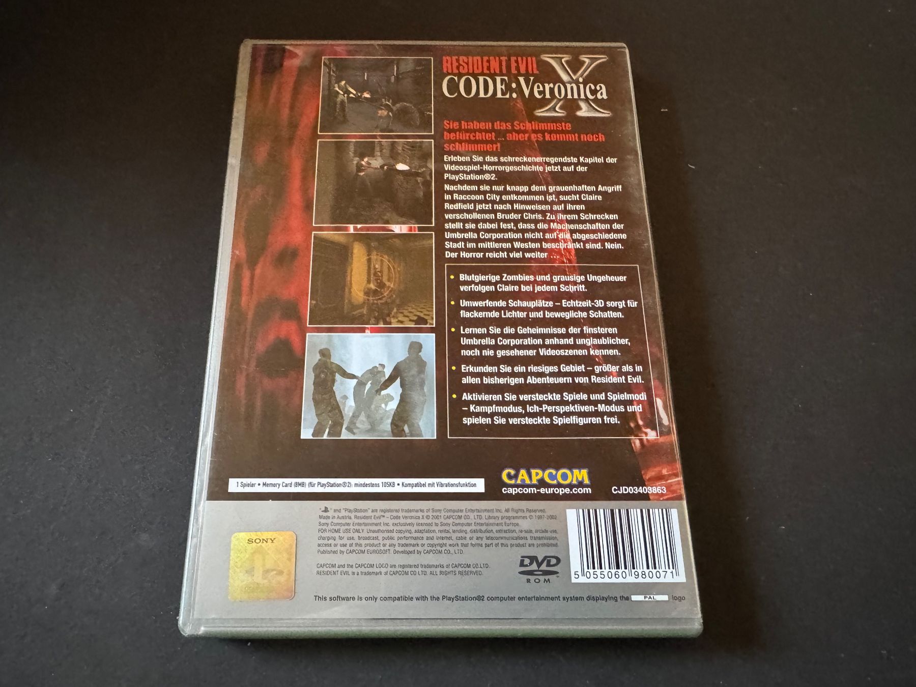 Sony Jeux: RESIDENT EVIL CODE VERONICA X SPIEL FÜR PS2 – D'occasion à Hägendorf par bri_v995 2