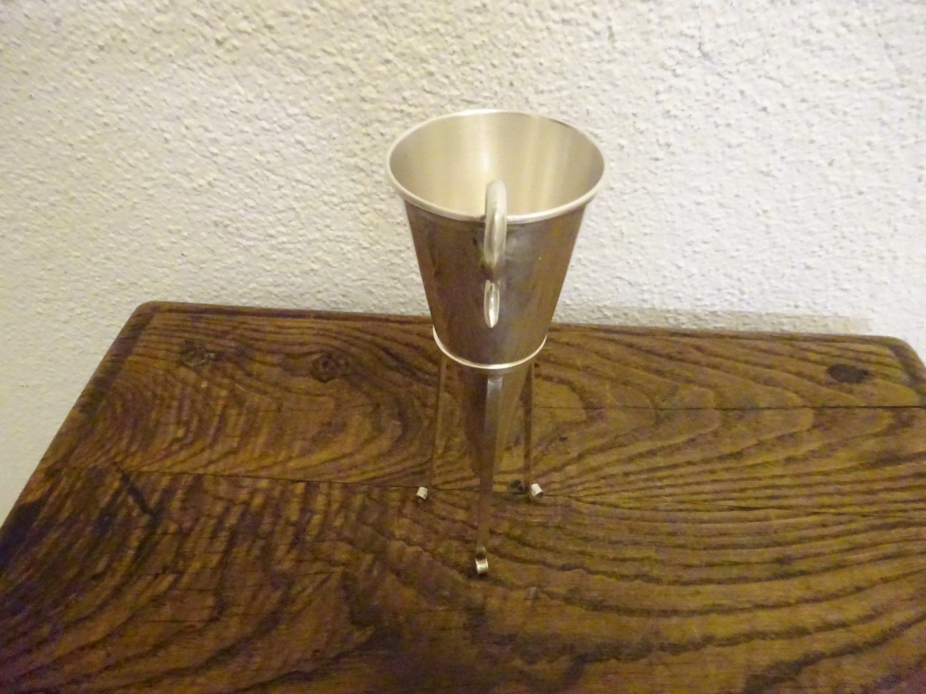 Bicchieri: Bauhaus Becher mit Ständer Absinth / echt Silber – Usato da Oetwil am See venduto da Senegal 8