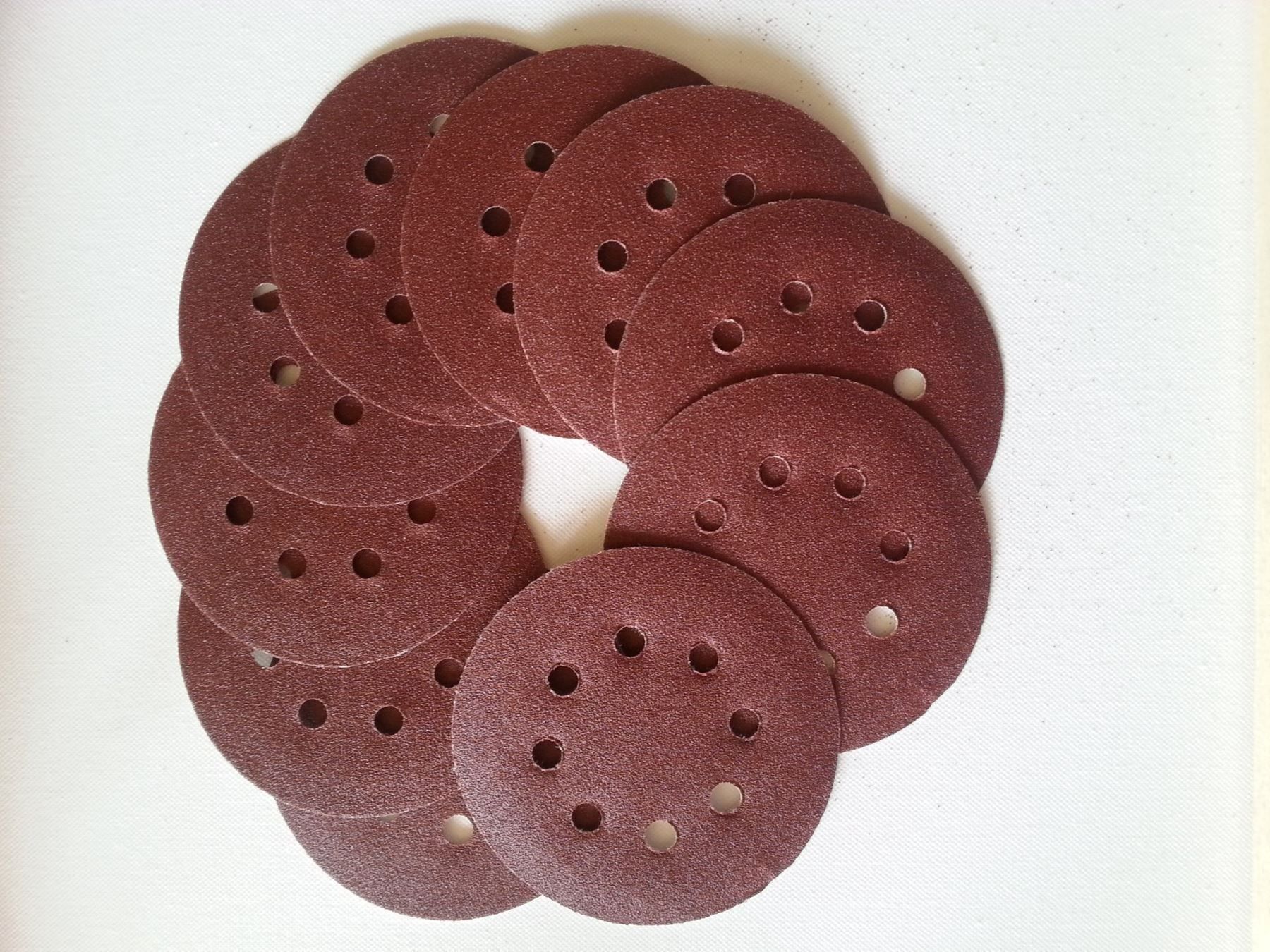 Tutti gli attrezzi: Schleifpapier 125mm 120er Körnung 8-Loch – Nuovo e nell'imballaggio originale da Pieterlen venduto da Sailing4fun