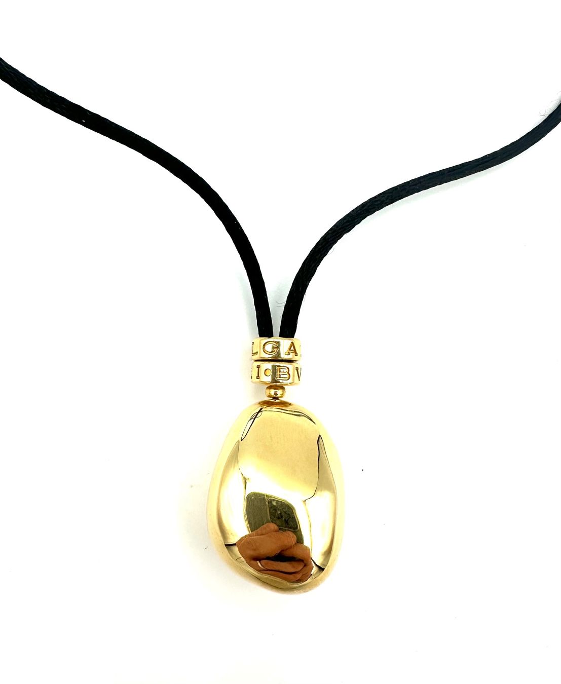 Bulgari Catenine: BVLGARI. Collection "Sassi", collier en or jaune 18K – Usato da Renens VD venduto da Diademe.sarl