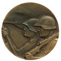 Médaille - Croix de guerre 1939-1940 - 3 étoiles - ordonnance