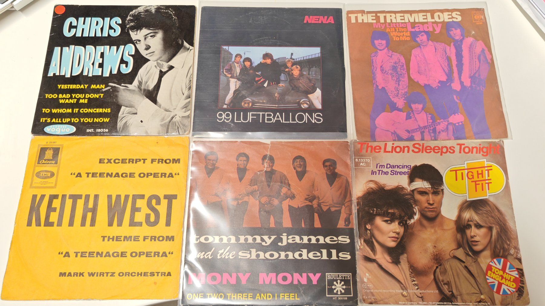 Dischi in vinile: Single 24 Stück gemäss Bilder – Usato da Niederrohrdorf venduto da ursgut-vinyl 1