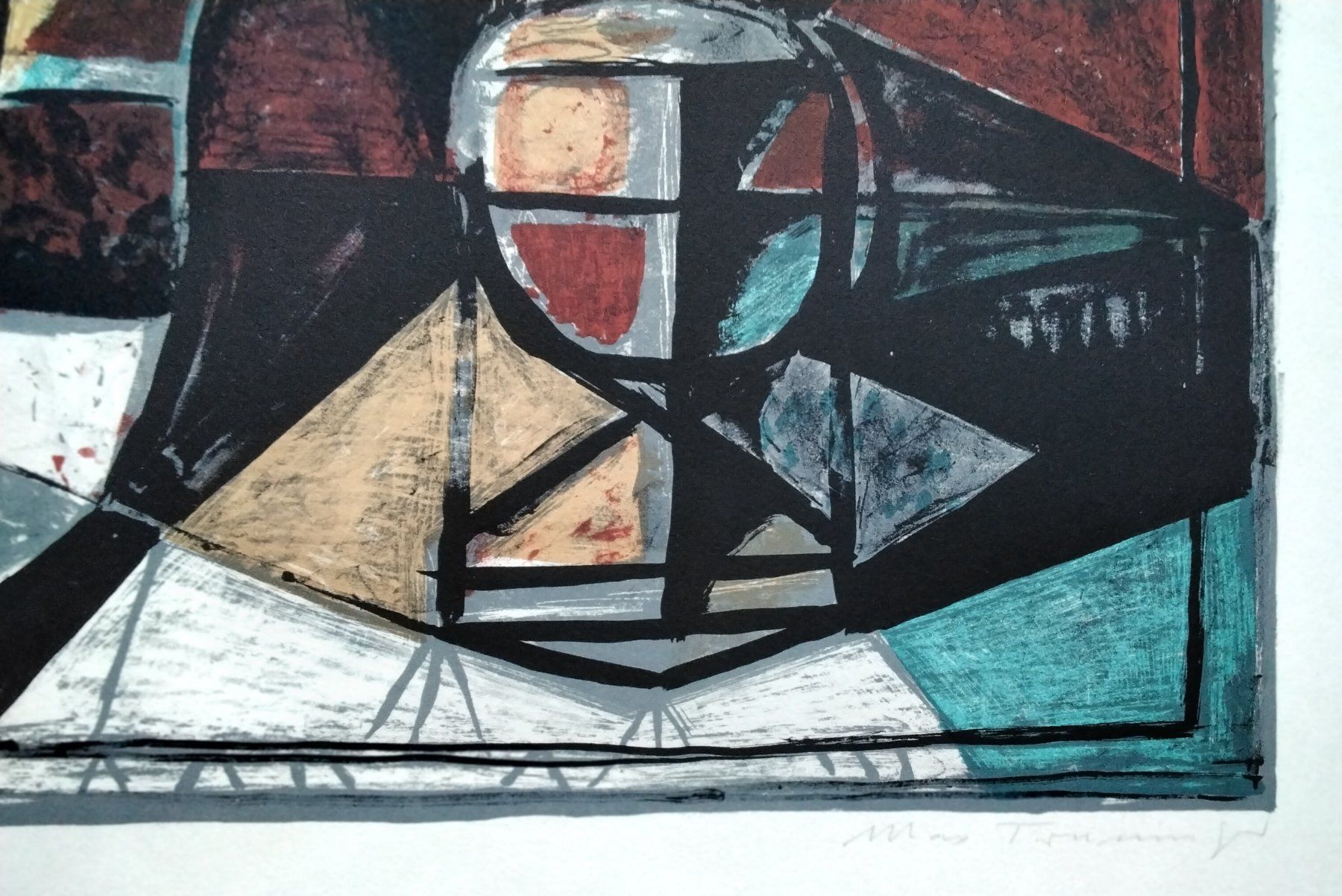 Grafica & Litografie: Max Truninger Grosse Lithographie num. und signiert – Usato da Cavigliano venduto da zamamasa 4