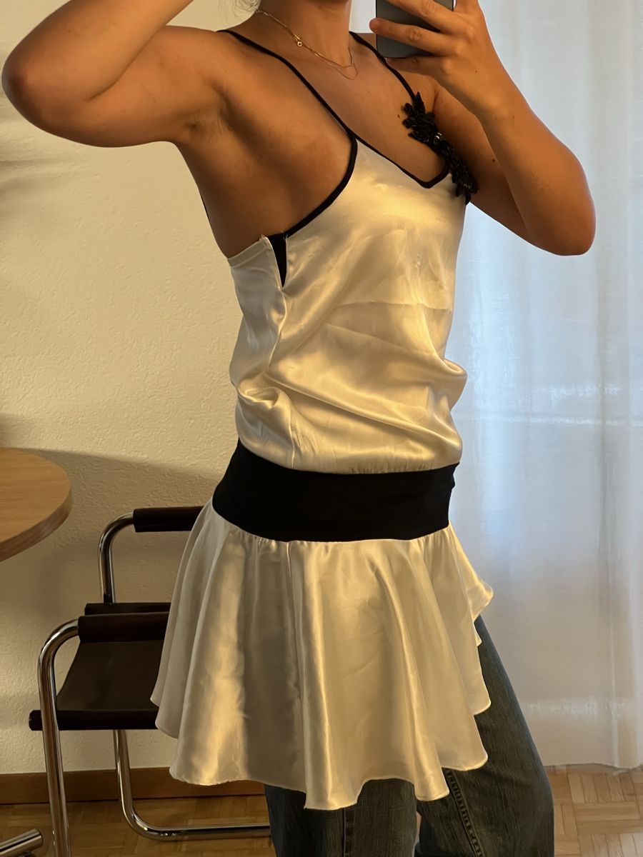 Top: Vintage top Seiden Look Grösse M – Usato da Zürich venduto da sop_xbd7 1