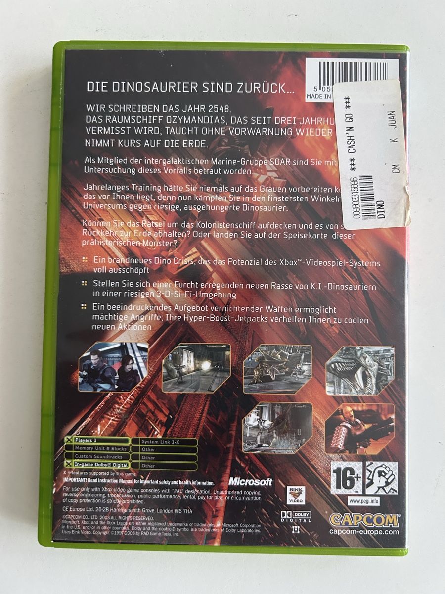 Jeux: Dino Crisis 3 – D'occasion à Pully par PongDayOne 1