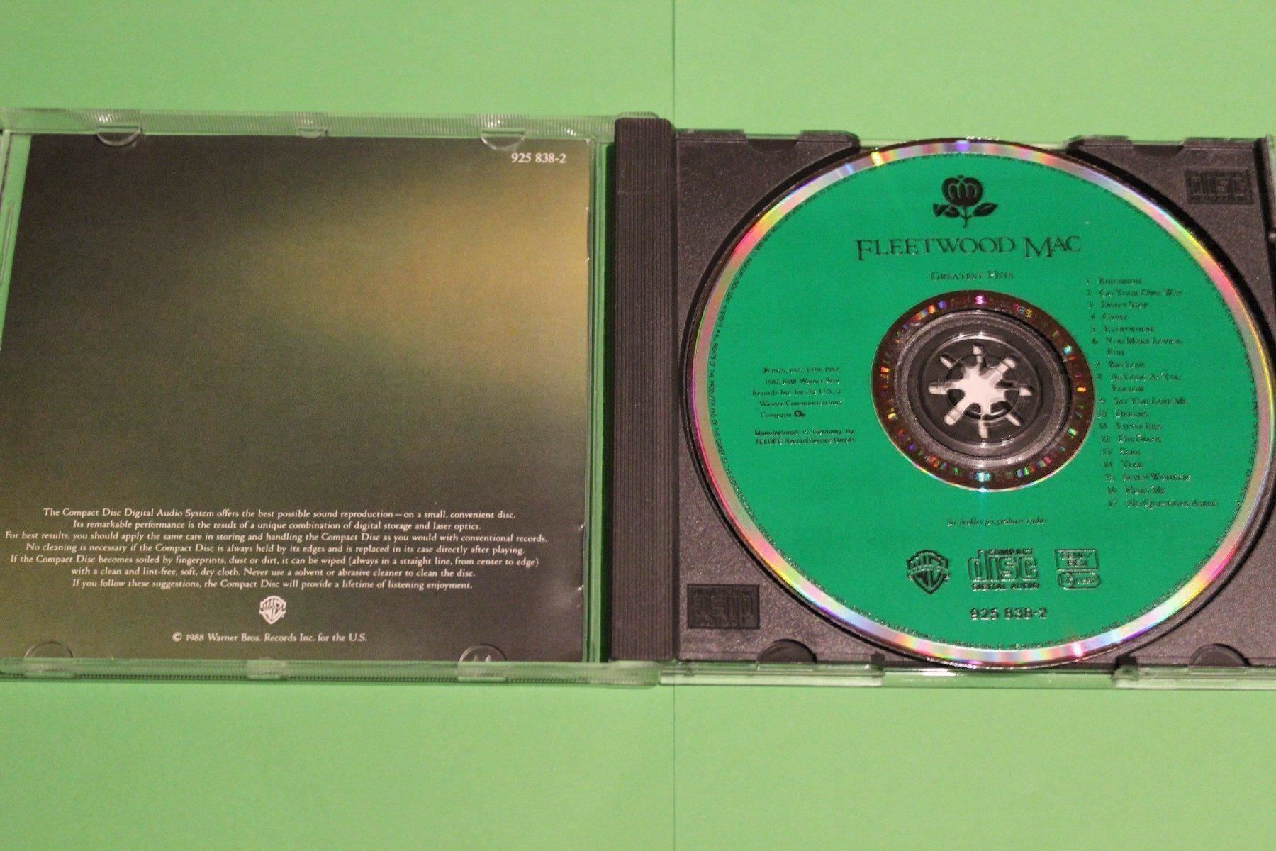 CDs: FLEETWOOD MAC - GREATEST HITS CD 1988 – Gebraucht aus Tübach von JamesStone 3