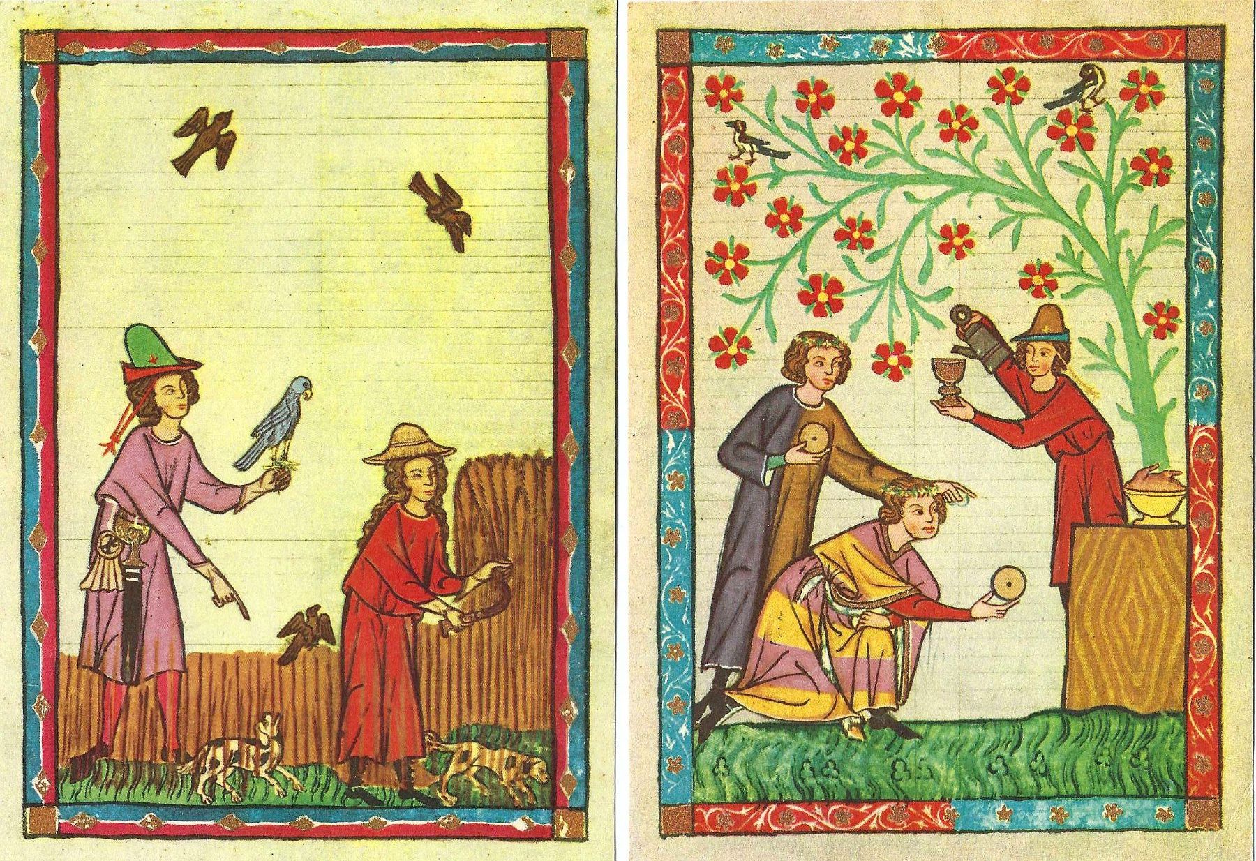 Cartoline postali: Lot 10 AK "Minnesänger" – Nuovo (secondo la descrizione) da Buchs AG venduto da Baerfisch