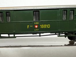 Märklin 4146 SBB F4ü Gepäckwagen 18810 H0 AC EVP