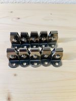 10× Ronstan Edelstahl-Umlenkrollen / Fairleads /Decksführung