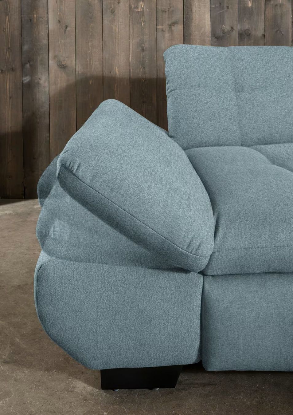 Divani: Xora ECKSOFA Mikrofaser Pastellblau – Usato da Effretikon venduto da Zanx 1