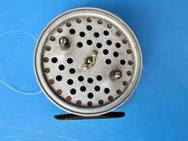antike Hardy / Fischer / Angelrolle Eureka 3 1/2 Zoll