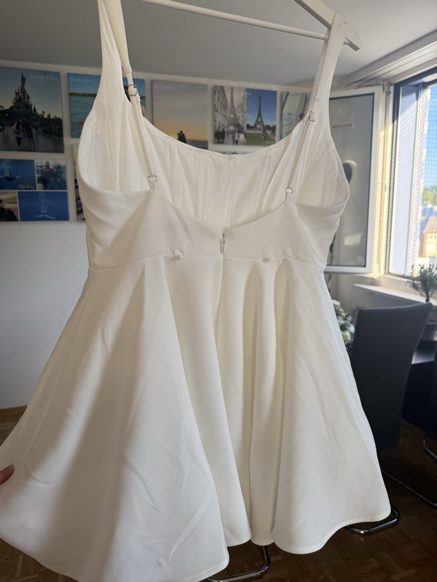 Vestiti: Partykleid weiss – Nuovo (secondo la descrizione) da Horgen venduto da smaally 1