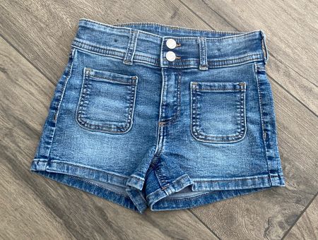 Schöne Mädchen Jeansshorts von H&M - Grösse 122