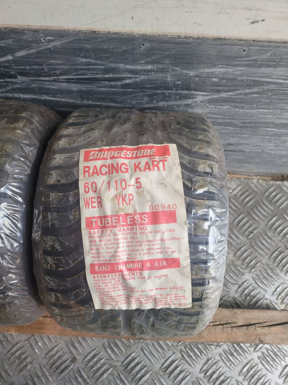 Bridgestone Sonstiges Fahrzeugzubehör: Kart Regenpneu, 1 Satz – Neu (gemäss Beschreibung) aus Bretzwil von Electronik01 2