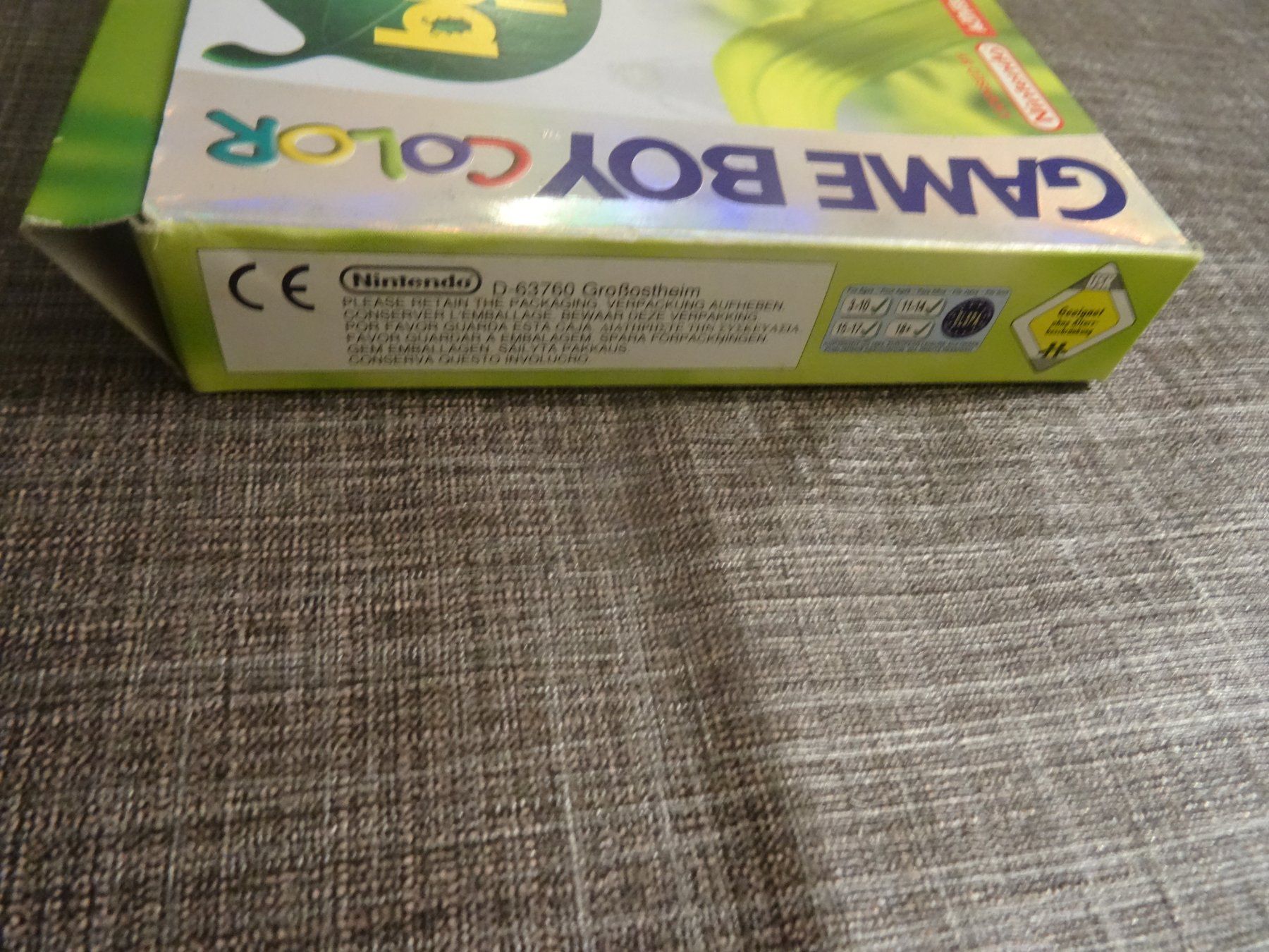 Nintendo Giochi: A Bug's Life - Game Boy Color OVP – Usato da Olten venduto da Disc-Ausverkauf 4