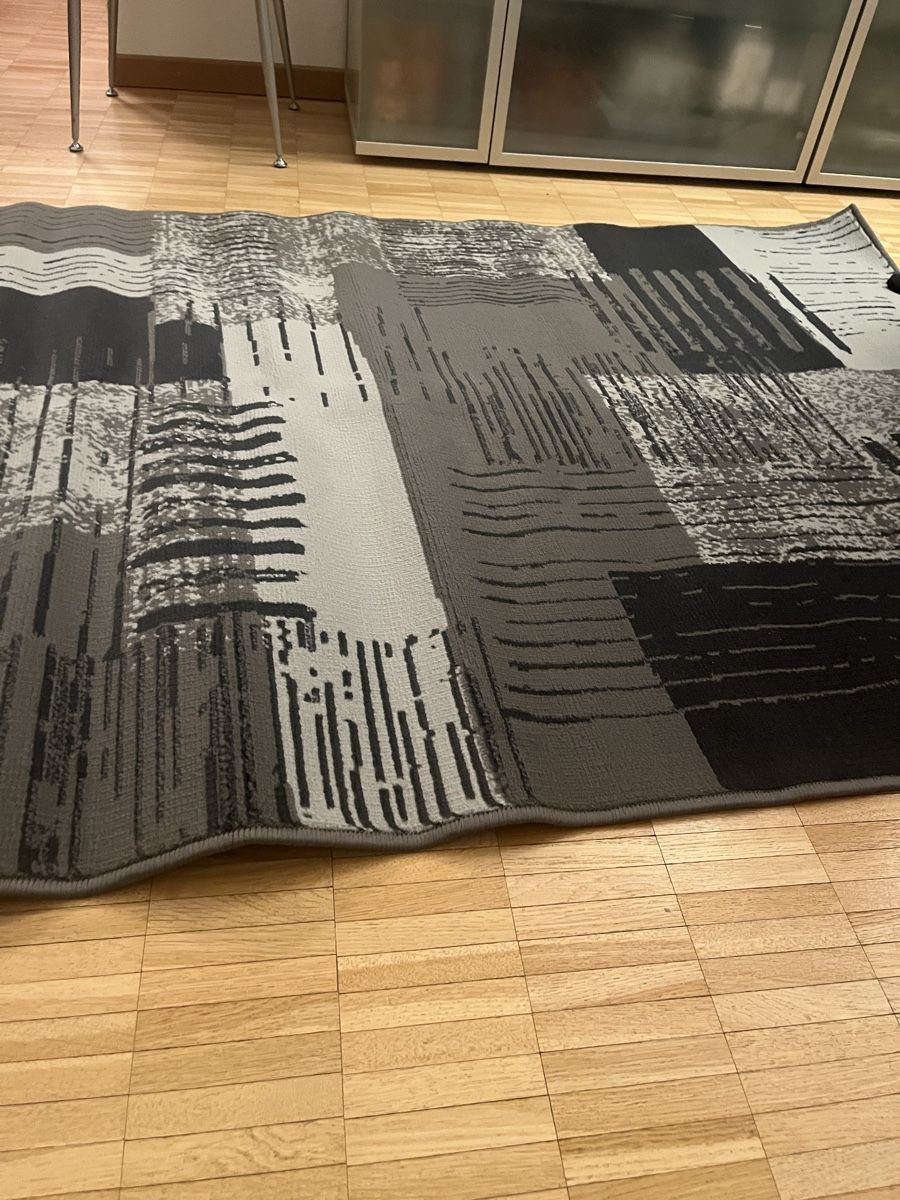Teppiche: ModernerTeppich, grau/schwarz, 120x170cm - Neu – Neu und originalverpackt aus Zürich von Eisenmann01 4