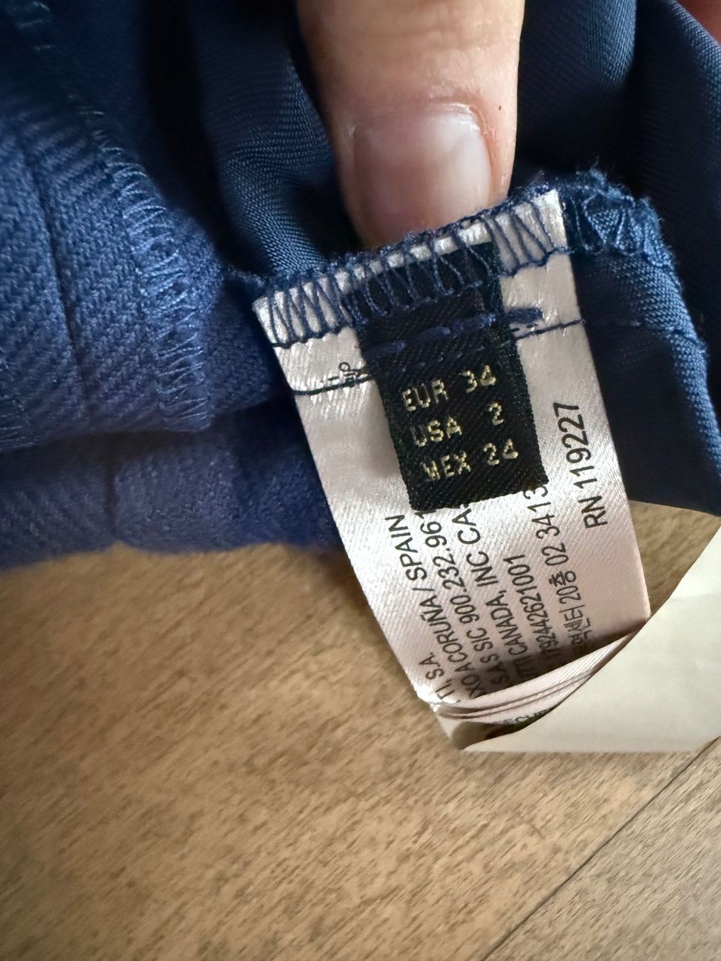 Massimo Dutti Gonne: Massimo Dutti - Dunkelblauer Minirock Gr. 34 – Usato da Meilen venduto da kleisi01 3