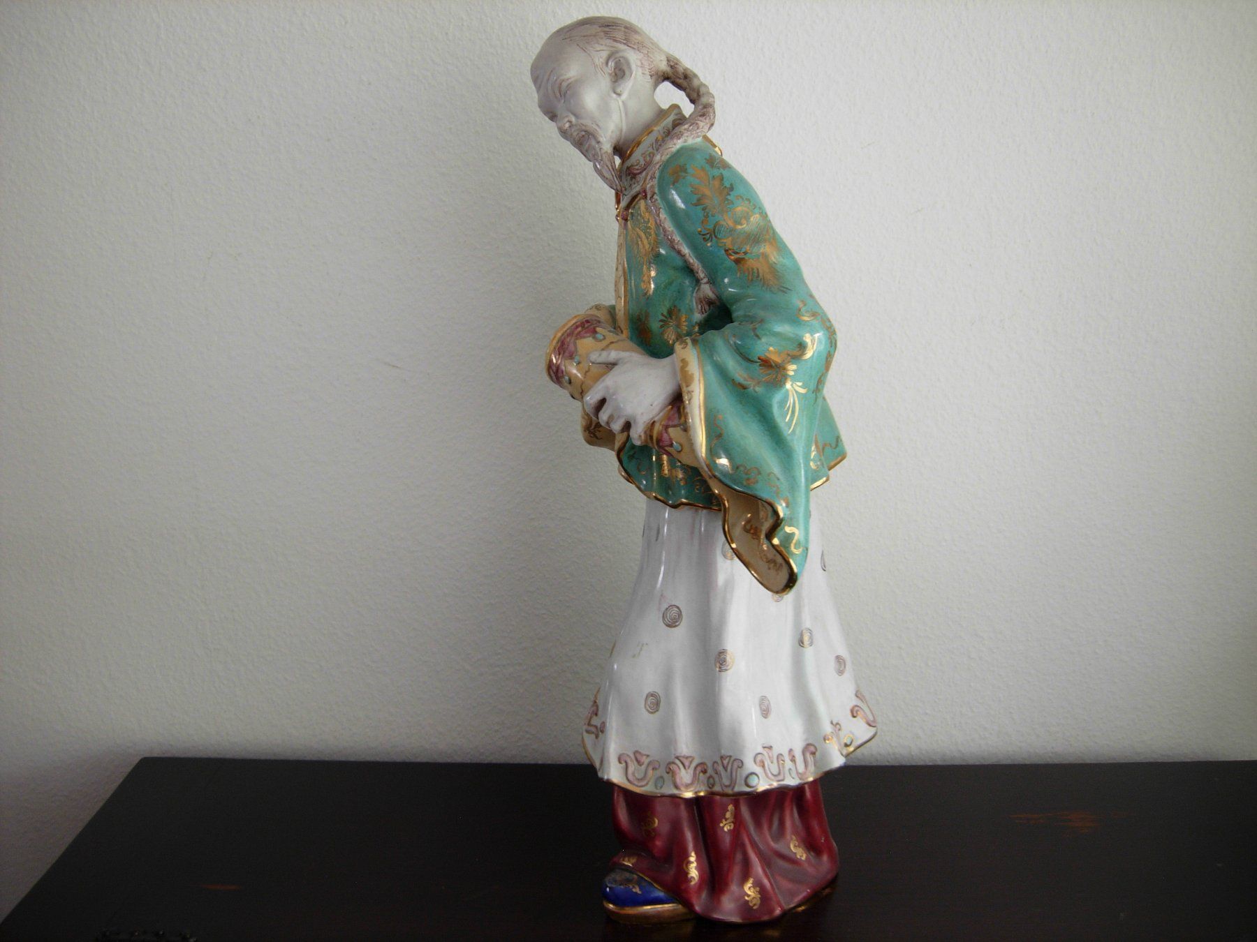 Skulpturen & Statuen: E.Pattarino-Chinese mit Trommel – Gebraucht aus Luzern von Lucernauno 2