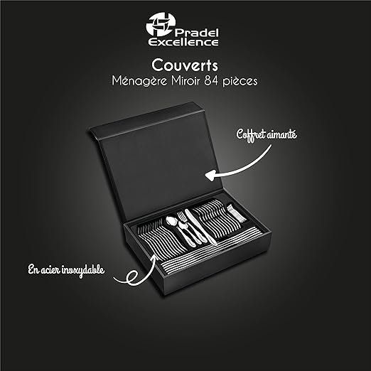 Set di posate: Pradel Excellence Besteck-Set, 84-teilig – Nuovo e nell'imballaggio originale da Oberentfelden venduto da ase_sk8n 4